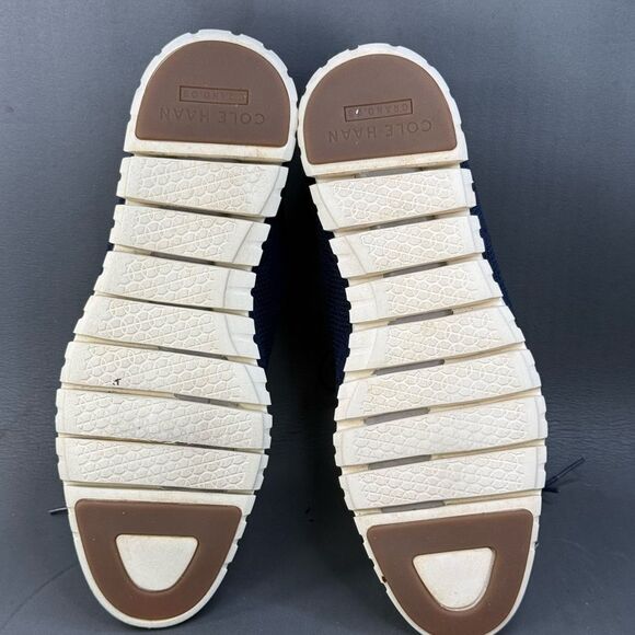 Cole Haan Men Zerogrand Stitchlite Oxford Navy Knit Shoe size 11 - Picture 8 of 8